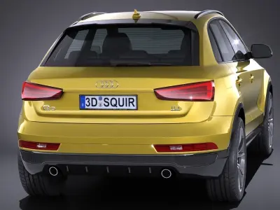 Audi Q3 2017 3D model