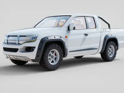 DOSCH 3D - Car Details - Electric Pick-Up 3D model