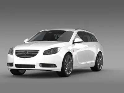 Opel Insignia Sports Tourer 2013 3D model