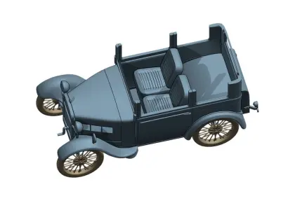 Dixi 1928 Print 3D print model