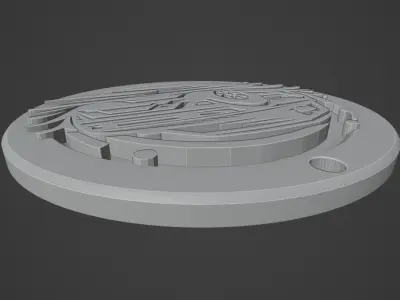 UNIQUE CAR KEYCHAIN - 3D PRINTED DESIGN 3D print model