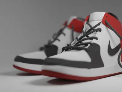 NIKE Jordan 1 Retro High OG Heritage  3D model