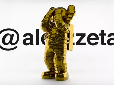 Kaws Space Textured Low-poly 3D model