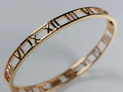 Roman bracelet 3D print model