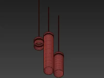 VESSEL three pendants 3D model