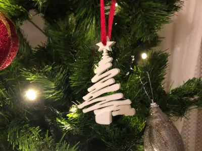 Christmas Ornament - Tree 3D print model