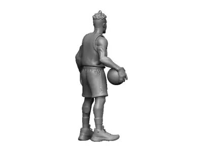 Baketball Player Pendant 3D print model