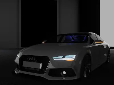 Audi rs7 sportback 3D model