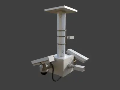 Security Camera Free 3D model