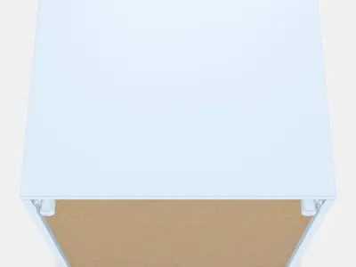 SMASTAD - PLATSA Chest of 3 drawers 8 Low-poly 3D model