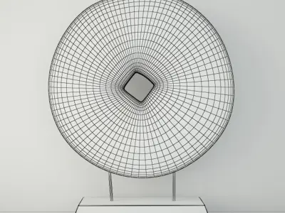 Gansu Wooden Wheel 3D model