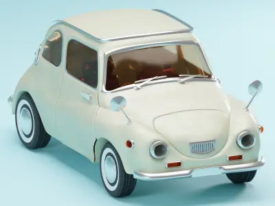 Subaru 360 Custom 3D model