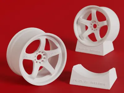 Nissan Nismo Rays - 3D Printer 3D model