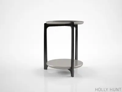 Holly Hunt Sofie sidetable  3D model