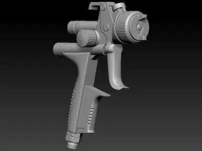 SATAjet 5000 spray guns 3D print model