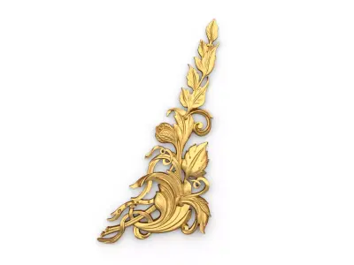 Classic decor ornament 69  3D model