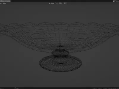 Ceramic centerpiece 3D model