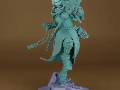 IMPERIAL RELIGIOUS FIGURE 1 10 SCALE 3D print model