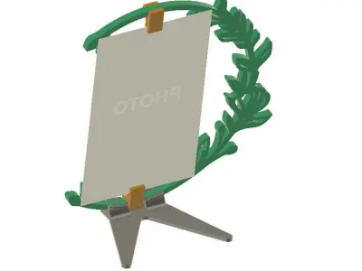 DESKTOP PHOTO FRAME 3D print model