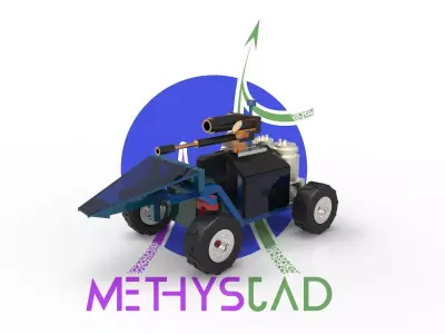 Robotic Car 3D model