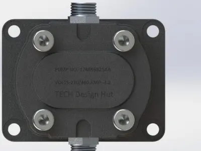 Hydraulic Pump 3D model