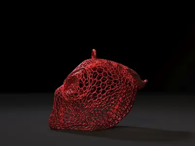 Deadpool Christmas tree decoration 3D print model