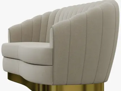Brabbu Pearl Sofa 3D model