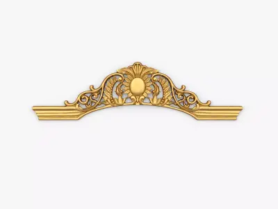 Classic decor ornament 291 3D model