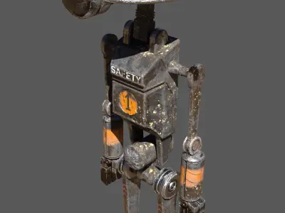STAR WARS Pit Droid Low-poly 3D model