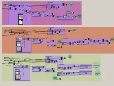 Twisted Skyscrapers Grasshopper script 3D model