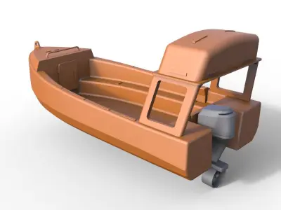 Rescue Boat  3D print model
