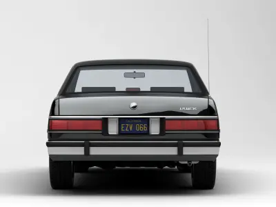 Buick LeSabre T-Type 1987 3D model