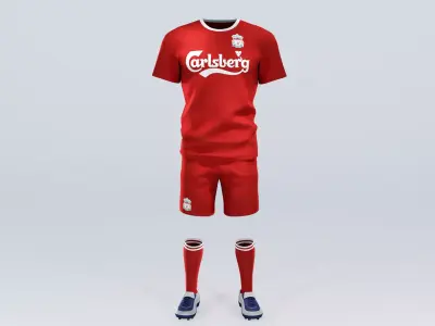Soccer uniform 3D model