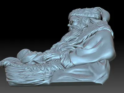 Santa  3D print model buy