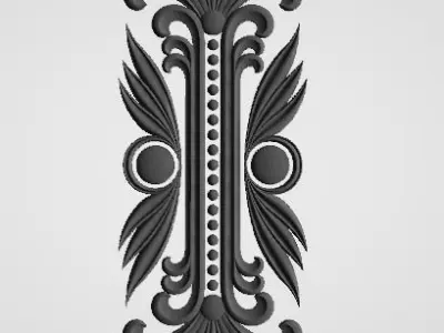 3D Door design  3D print model