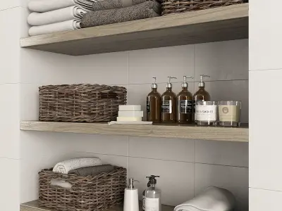 Bathroom Decor 3D model