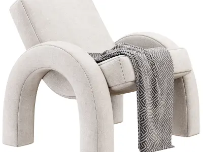 ARCO LOUNGE CHAIR 3D model