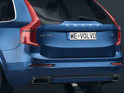 Volvo xc90 3D model