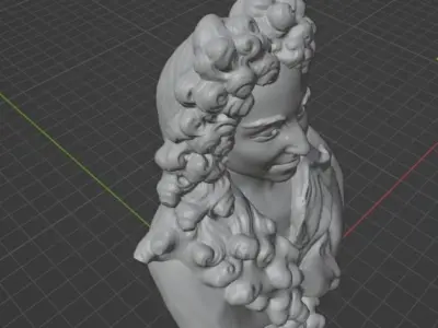 Christiaan Huygens 3D print model