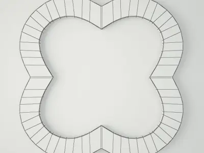 Accent Mirrors 3D model