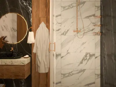 small bathroom 3D model