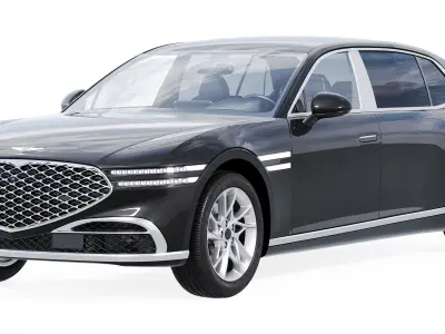 Genesis G90 Long 3D model