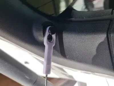 Gancio cappelliera BMW 3D print model