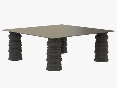 Baxter BIDU TABLE 3D model