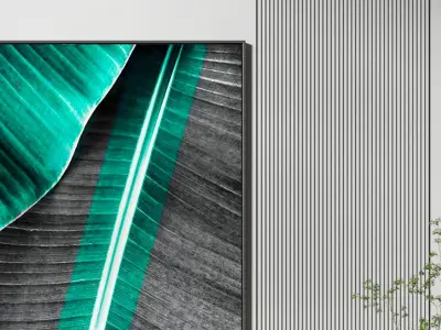 Decorative Abstract Modern Painting 3D model