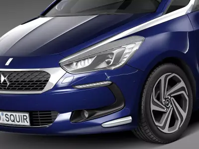 Citroen DS5 2016 3D model