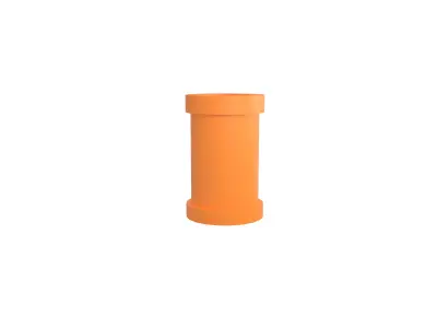 Pipe v5 005 Low-poly 3D model