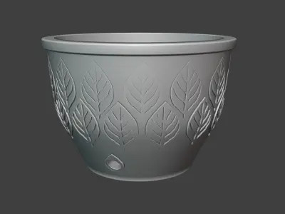 Leafsong Planter Free 3D print model