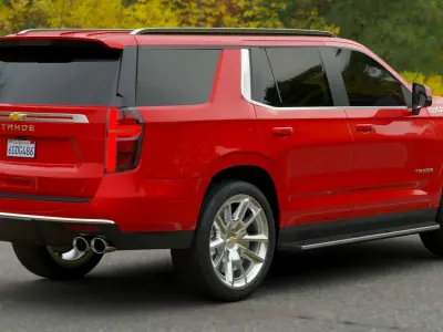 Chevrolet Tahoe High Country 2022 3D model