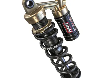 DNM Mountain Bike Rear Shock 3D model